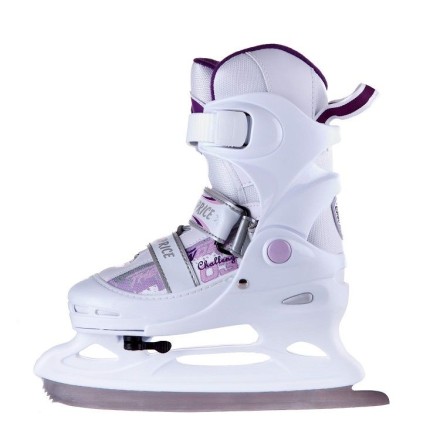 Коньки раздвижные PW-190 White