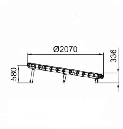 Карусель 'Кольцо' КРL-07