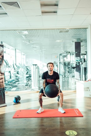 Тренировочный мяч Wall Ball Deluxe 3 кг