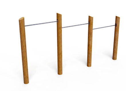 Воркаут комплекс ЭКО (трехуровневый турник) 