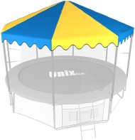 Крыша для батута UNIX Line 14 ft синий/желтый Крыша для батута UNIX Line 14 ft синий/желтый