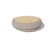 Скамейка с бетонным основанием «Коломна»