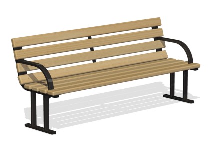 Диван парковый МФ-58.2 Диван парковый МФ-58.2