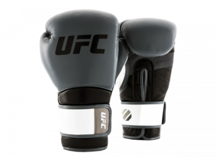 UFC Перчатки MMA для работы на снарядах серые - 18 Oz