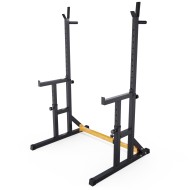 Стойка для штанги с подстраховкой DFC Y-GYM TF-63, с упорами для отжиманий Стойка для штанги с подстраховкой DFC Y-GYM TF-63, с упорами для отжиманий