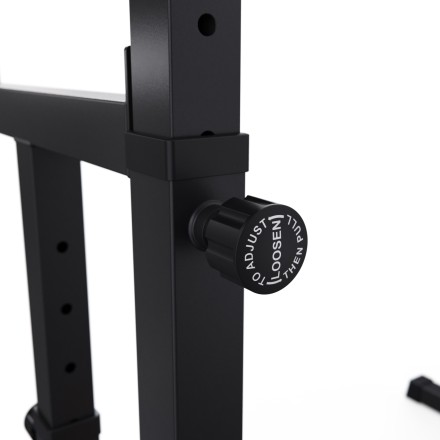 Стойка для штанги с подстраховкой DFC Y-GYM TF-63, с упорами для отжиманий Стойка для штанги с подстраховкой DFC Y-GYM TF-63, с упорами для отжиманий