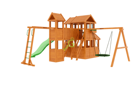 Детская площадка для дачи Клубный домик Макси