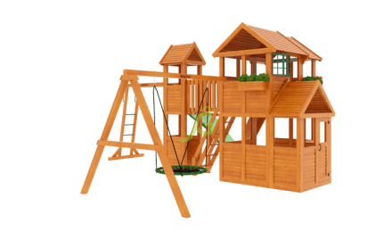 Детская площадка для дачи Клубный домик Макси