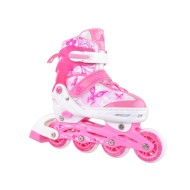 Раздвижные роликовые коньки Soul Pink