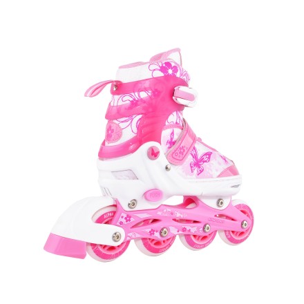 Раздвижные роликовые коньки Soul Pink
