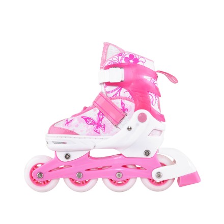 Раздвижные роликовые коньки Soul Pink