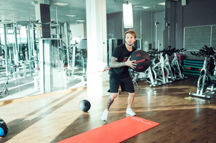 Тренировочный мяч Wall Ball Deluxe 5 кг