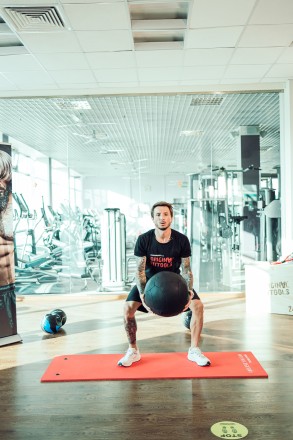 Тренировочный мяч Wall Ball Deluxe 5 кг