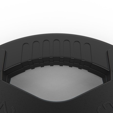 Диск обрезиненный с хватом DFC 25 кг / диаметр 51 мм