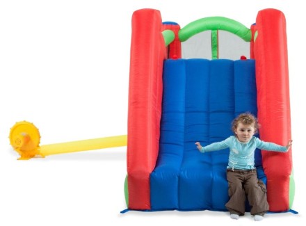 Надувной батут FreeTime Непоседа с горкой PJ-78320A