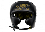 UFC Шлем с защитой щек на шнуровке черный - L\XL