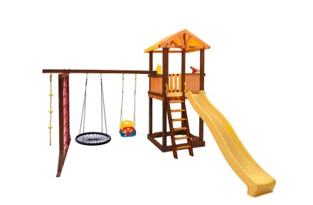 ИК Perfetto sport "Pitigliano-9" + качели "Паутина"