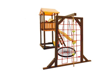 ИК Perfetto sport "Pitigliano-9" + качели "Паутина"