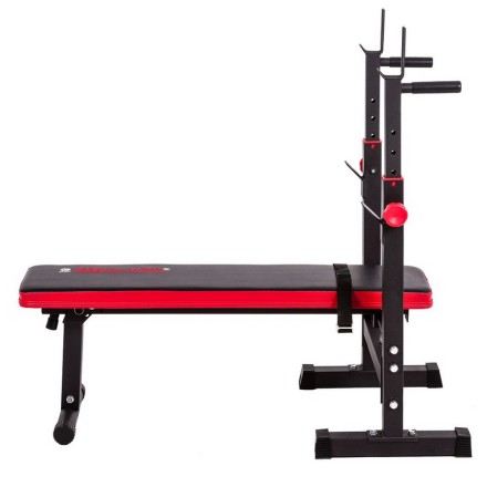 Скамья для жима, наклонная для пресса, брусья. Galafit SK100