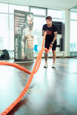 Канат для функционального тренинга 50 мм х 12 м