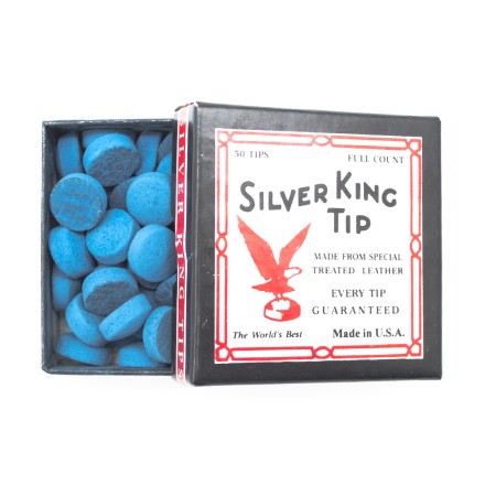 Коробка наклеек для кия "Silver King" 13 мм (50 шт)