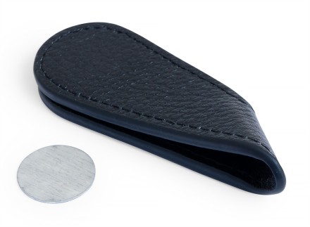 Пенал для мела магнитный "GL II" черный (натуральная кожа) Пенал для мела магнитный "GL II" черный (натуральная кожа)