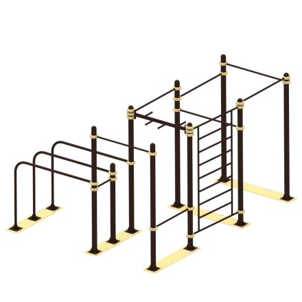 Мобильный комплекс для Воркаут "Стандарт-9"