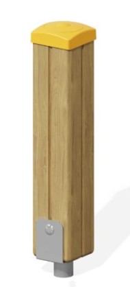 Столб деревянный МФ-76