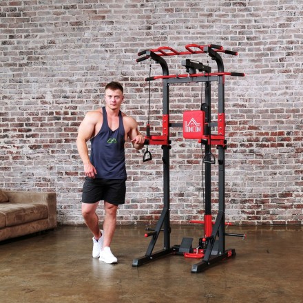 Турник-брусья, тяга сверху DFC HOMEGYM HOMCOM Турник-брусья, тяга сверху DFC HOMEGYM HOMCOM