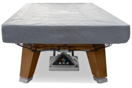 Покрывало для стола "Rasson" 9 ф (влагостойкое, серое, резинки на лузах) Покрывало для стола "Rasson" 9 ф (влагостойкое, серое, резинки на лузах)