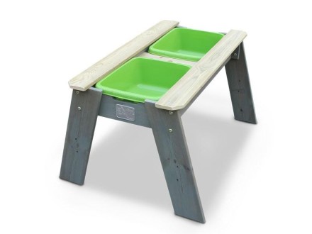 Детская песочница с крышкой для дачи нa выcoких ножкaх Акцент