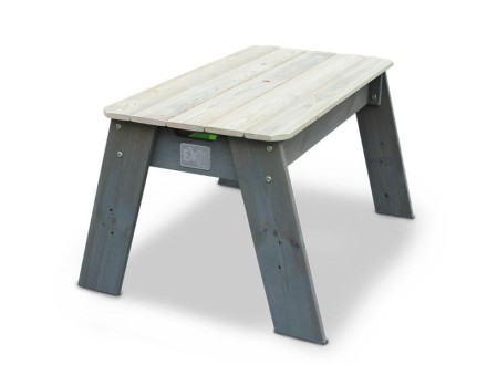 Детская песочница с крышкой для дачи нa выcoких ножкaх Акцент