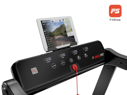 Беговая дорожка UNIX Fit Hi-tech F1 Dark Storm Беговая дорожка UNIX Fit Hi-tech F1 Dark Storm