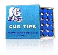 Коробка наклеек для кия "Blue Knight" 13 мм (50 шт)