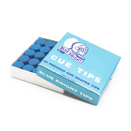 Коробка наклеек для кия "Blue Knight" 13 мм (50 шт)