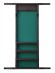 Киевница настенная универсальная из ясеня (цвет махагон, 89 х 63 х 9 см)