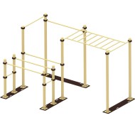 Мобильный комплекс для Воркаут "Стандарт-11"
