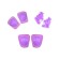 Роликовый комплект FLORET violet