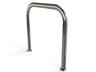 ВП-2ПО Велопарковка Овальная труба (нерж)