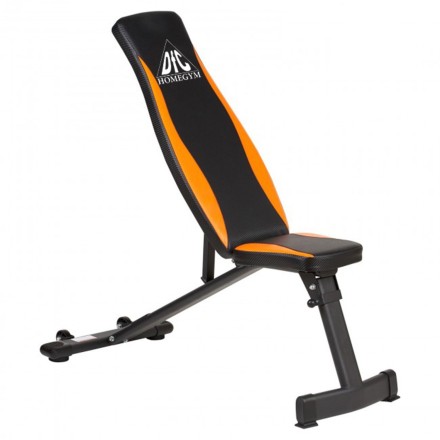 Скамья силовая универсальная DFC черная/оранж. DBCH1