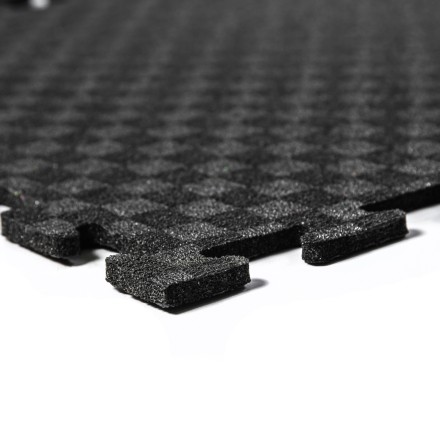 Мат-пазл, 48 х 48 см, 8 мм, черный