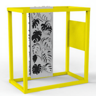 Пергола с декоративным панно Пергола с декоративным панно