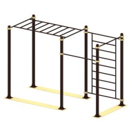 Мобильный комплекс для Воркаут "Стандарт-4"