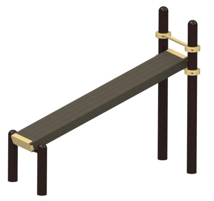 YSK11 Скамья для пресса наклонная (108)