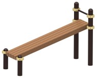 YSK11 Скамья для пресса наклонная (108)