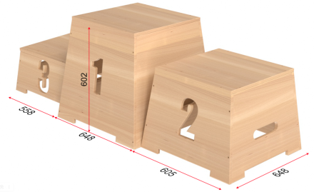 Пьедестал для награждения Пирамида