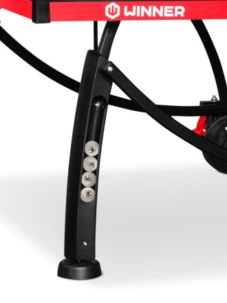 Теннисный стол складной для помещений "Winner S-300 Indoor" (274 Х 152.5 Х 76 см ) с сеткой