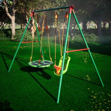 Детский комплекс DFC качели: гнездо и для малышей