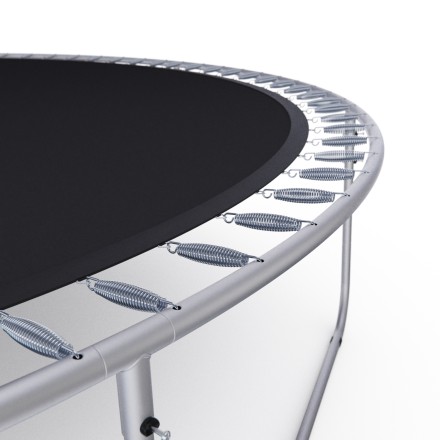 Батут каркасный с сеткой DFC Kondition 14 ft с лестницей