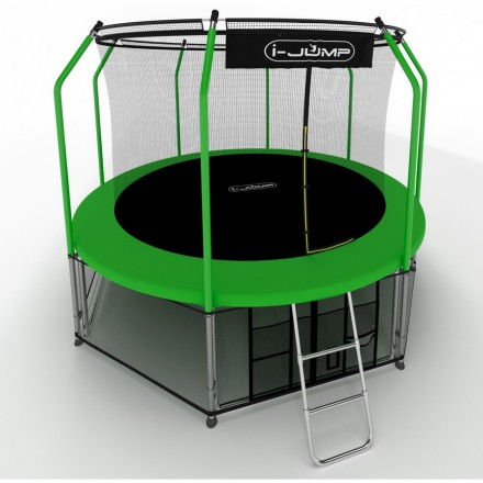 Батут i-Jump Elegant 8ft green Батут i-Jump Elegant 8ft green